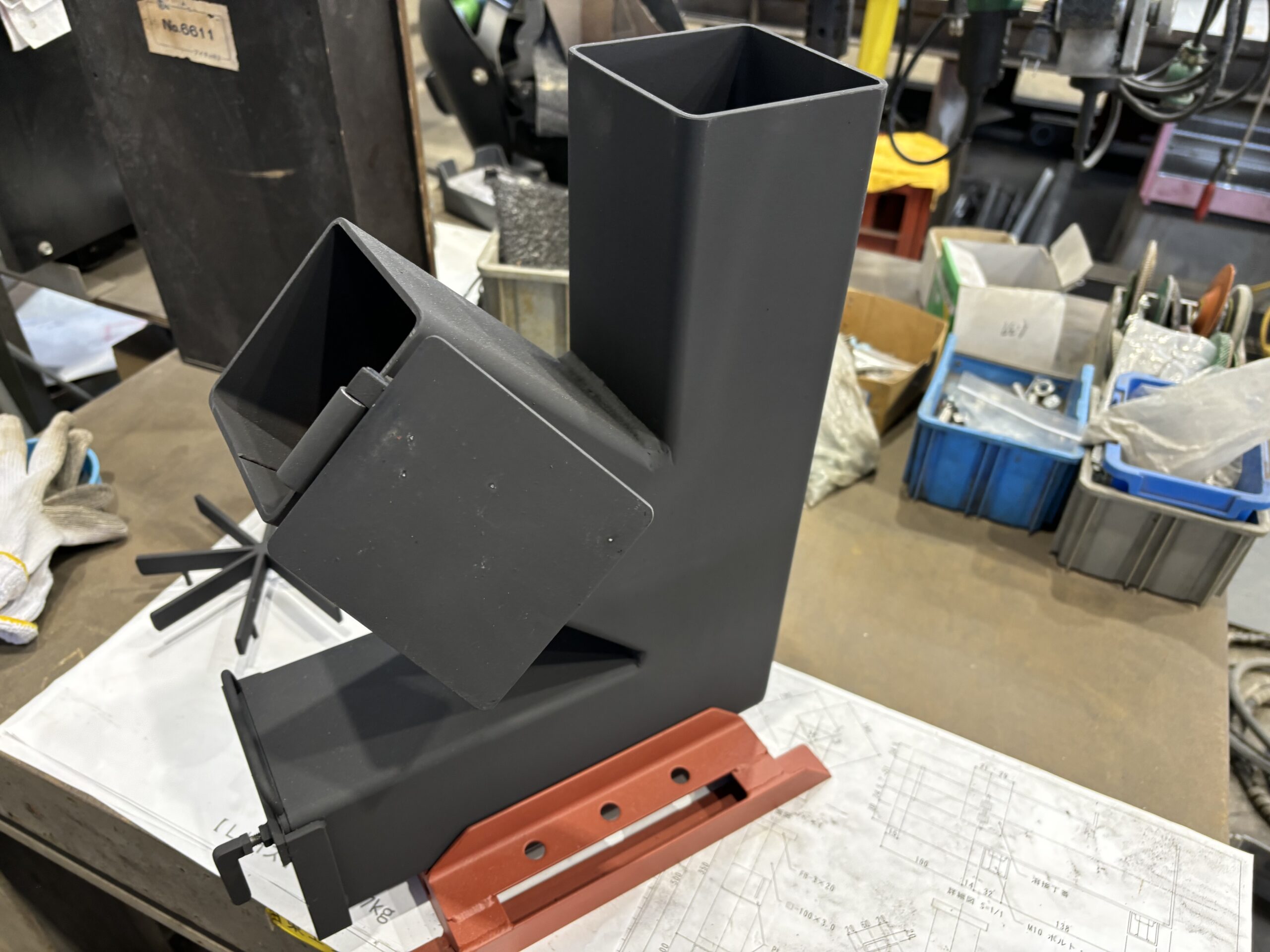 O-Baseロケットストーブ0号型